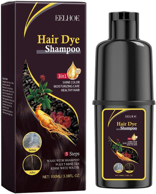 Shampoo Tinte Negro 3 en 1